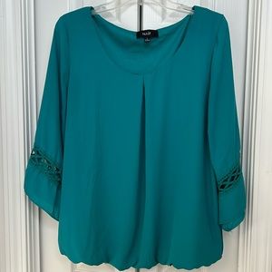 NAÏF Teal Blue Top